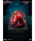 Avengers Endgame Master Craft Statue Iron Man Mark50 Helmet Battle Damaged 22 cm