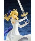 Fate/Stay Night Unlimited Blade Works PVC Statue 1/8 Saber White Dress Renewal Version 20 cm