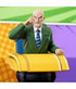 X-Men Marvel Animated Series Bust 1/7 Professor X 15 cm