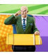 X-Men Marvel Animated Series Bust 1/7 Professor X 15 cm