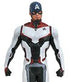 Avengers Endgame Marvel Movie Gallery PVC Statue Captain America (Team Suit) 23 cm