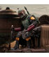 Star Wars: The Mandalorian Premier Collection 1/7 Boba Fett on Throne 24 cm