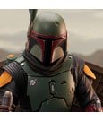 Star Wars: The Mandalorian Premier Collection 1/7 Boba Fett on Throne 24 cm