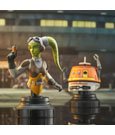 Star Wars Rebels Bust 2-Pack Hera & Chopper 15 cm