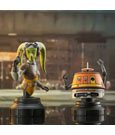 Star Wars Rebels Bust 2-Pack Hera & Chopper 15 cm