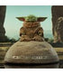 Star Wars The Mandalorian Milestones Statue 1/6 Grogu on Seeing Stone 20 cm