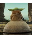 Star Wars The Mandalorian Milestones Statue 1/6 Grogu on Seeing Stone 20 cm