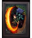 Demon Slayer: Kimetsu no Yaiba PVC Statue Tanjiro Kamado: Hinokami Kagura Dance 36 cm