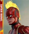 Captain Marvel Movie Masterpiece Action Figure 1/6 Captain Marvel Deluxe Ver. 29 cm