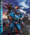 Avengers: Endgame Movie Masterpiece Series Diecast Action Figure 1/6 Iron Patriot 32 cm