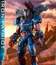 Avengers: Endgame Movie Masterpiece Series Diecast Action Figure 1/6 Iron Patriot 32 cm