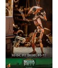 Star Wars The Mandalorian Action Figures 1/6 R5-D4, Pit Droid, & BD-72