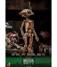 Star Wars The Mandalorian Action Figures 1/6 R5-D4, Pit Droid, & BD-72