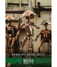 Star Wars The Mandalorian Action Figures 1/6 R5-D4, Pit Droid, & BD-72