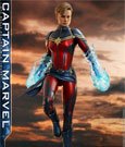Avengers: Endgame Movie Masterpiece Series PVC Action Figure 1/6 Captain Marvel 29 cm