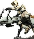 Star Wars The Mandalorian Action Figure 1/6 Scout Trooper & Speeder Bike 30 cm