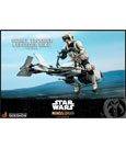 Star Wars The Mandalorian Action Figure 1/6 Scout Trooper & Speeder Bike 30 cm