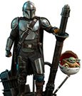 Star Wars The Mandalorian Action Figure 2-Pack 1/4 The Mandalorian & The Child Deluxe 46 cm