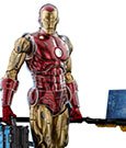 Marvel The Origins Collection Comic Masterpiece Action Figure 1/6 Iron Man Deluxe Version 33 cm