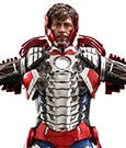 Iron Man 2 Movie Masterpiece Action Figure 1/6 Tony Stark (Mark V Suit Up Version) Deluxe 31 cm