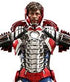 Iron Man 2 Movie Masterpiece Action Figure 1/6 Tony Stark (Mark V Suit Up Version) Deluxe 31 cm