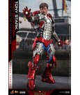 Iron Man 2 Movie Masterpiece Action Figure 1/6 Tony Stark (Mark V Suit Up Version) Deluxe 31 cm