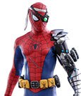 Spider-Man Videogame Masterpiece Action Figure 1/6 Cyborg Spider-Man Suit 2021 Toy Fair Exclusive