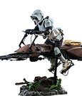 Star Wars Episode VI Action Figure 1/6 Scout Trooper & Speeder Bike 30 cm