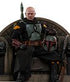 Star Wars The Mandalorian Action Figure 1/6 Boba Fett (Repaint Armor) and Throne 30 cm