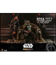 Star Wars The Mandalorian Action Figure 1/6 Boba Fett (Repaint Armor) and Throne 30 cm