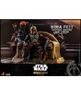 Star Wars The Mandalorian Action Figure 1/6 Boba Fett (Repaint Armor) and Throne 30 cm