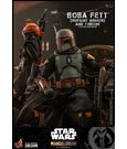 Star Wars The Mandalorian Action Figure 1/6 Boba Fett (Repaint Armor) and Throne 30 cm