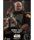 Star Wars The Mandalorian Action Figure 1/6 Boba Fett (Repaint Armor) and Throne 30 cm