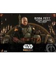 Star Wars The Mandalorian Action Figure 1/6 Boba Fett (Repaint Armor) and Throne 30 cm