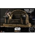 Star Wars The Mandalorian Action Figure 1/6 Boba Fett (Repaint Armor) and Throne 30 cm