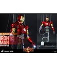 Iron Man Movie Masterpiece Action Figure 1/6 Iron Man Mark III (Construction Version) 39 cm