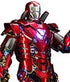 Iron Man 3 Movie Masterpiece Action Figure 1/6 Silver Centurion (Armor Suit Up Version) 32 cm