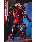Iron Man 3 Movie Masterpiece Action Figure 1/6 Silver Centurion (Armor Suit Up Version) 32 cm