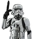 Star Wars Movie Masterpiece Action Figure 1/6 Stormtrooper Chrome Version 30 cm