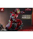 Iron Man Movie Masterpiece Diecast Action Figure 1/6 Iron Man Mark XLVI 32 cm