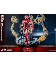Iron Man 2 Action Figure 1/4 Iron Man Mark IV with Suit-Up Gantry 49 cm