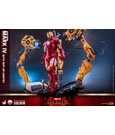Iron Man 2 Action Figure 1/4 Iron Man Mark IV with Suit-Up Gantry 49 cm