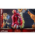 Iron Man 2 Action Figure 1/4 Iron Man Mark IV with Suit-Up Gantry 49 cm
