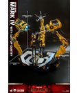 Iron Man 2 Action Figure 1/4 Iron Man Mark IV with Suit-Up Gantry 49 cm