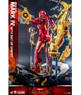 Iron Man 2 Action Figure 1/4 Iron Man Mark IV with Suit-Up Gantry 49 cm