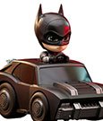 The Batman Cosbaby Mini Figure Set Batman & Batmobile 12 cm