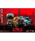 The Batman Cosbaby Mini Figure Set Batman & Batmobile 12 cm