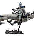Star Wars The Clone Wars Action Figure 1/6 Commander Appo & BARC Speeder 30 cm