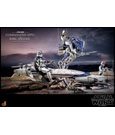 Star Wars The Clone Wars Action Figure 1/6 Commander Appo & BARC Speeder 30 cm