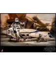 Star Wars The Clone Wars Action Figure 1/6 Commander Appo & BARC Speeder 30 cm